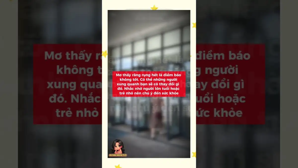 🦷 Giải Mã Giấc Mơ Răng Rụng: Điềm Báo Lành Hay Dữ? 🍀